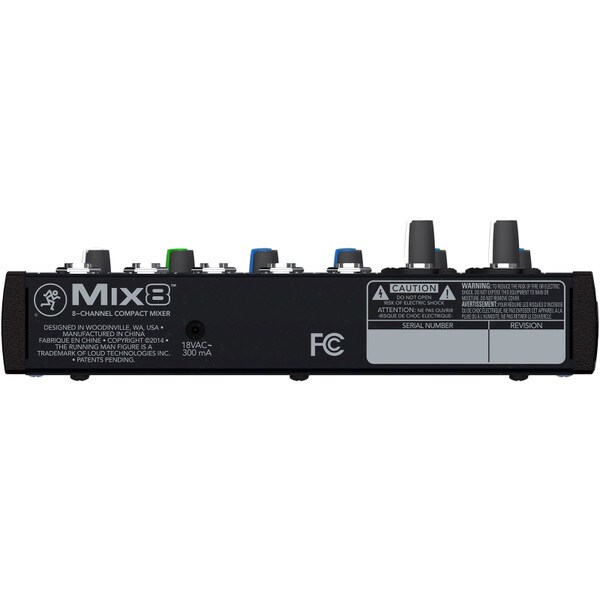 Main product image for Mackie Mix8 8-Channel Compact Mixer249-560